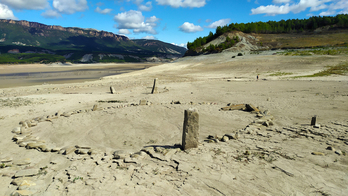 Crómlech del embalse de Esa. (Iñaki VIGOR)