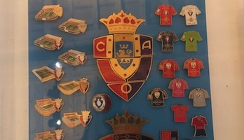 Pines sobre Osasuna que se pueden ver en la exposición del Condestable de Iruñea hasta el 10 de noviembre.