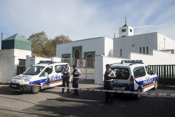 La mezquita de Baiona fue atacada el lunez. (Guillaume FAUVEAU)