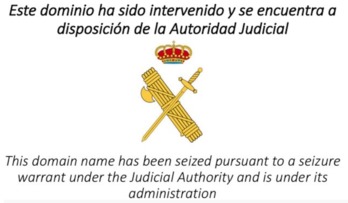 Imagen de la web del referéndum del 1-O, después de ser intervenida, en aquella ocasión por el poder judicial. (NAIZ)NAIZ