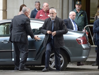 Griñán, presidente andaluz entre 2009 y 2013, en el juicio. (Cristina QUICLER | AFP)