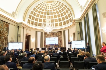 Conferencia en la sede del Banco de España en Madrid. (Banco de España)