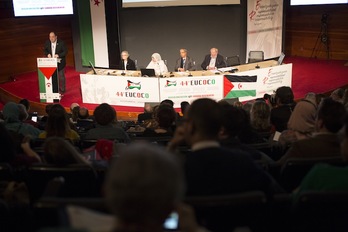 Imagen del plenario de la Conferencia Europea de Apoyo y Solidaridad con el Pueblo Saharaui. (Eucoco)