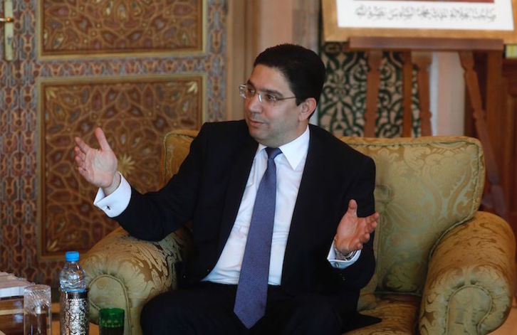 El ministro marroquí de Exteriores, Naser Burita. (AFP)