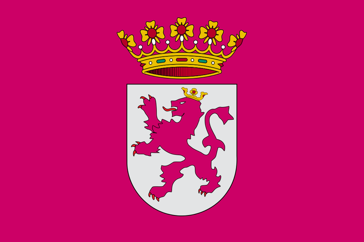 Bandera del País Leonés. 