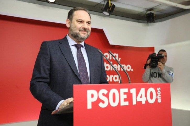 José Luis Ábalos, en una imagen de archivo. (PSOE Twitter)