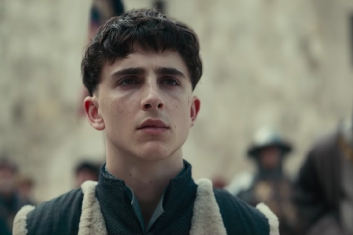 Timothée Chalamet ha protagonizado recientemente la shakespiriana 'The King'. (NETFLIX)