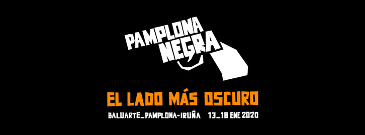 Logotipo de la sexta edición de Pamplona Negra. (PAMPLONA NEGRA)