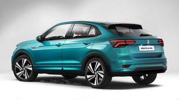 Imagen del Nivus, el nuevo SUV coupé de Volkswagen que llegará a Iruñea. (VOLKSWAGEN)