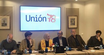 Presentación de Union78, hoy en Madrid. (@irene_freedom)