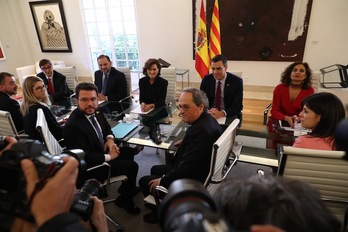 Jové estuvo en la reunión del miércoles en Moncloa. (Fernando CALVO | POOL EFE)