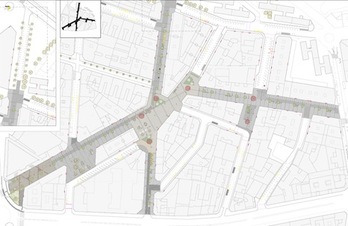 Zona de Arrosadia afectada por los cambios anunciados por el Consistorio. (AYUNTAMIENTO DE IRUÑEA)