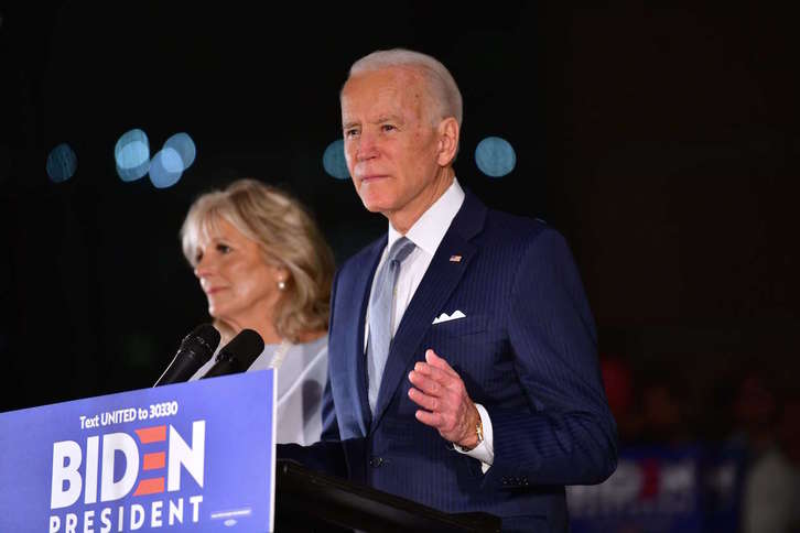 Joe Biden suma ventaja tras imponerse en Michigan. (Mark MAKELA / AFP)