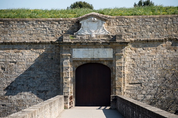 Las puertas de la Ciudadela, cerradas. (Iñigo URIZ / FOKU)