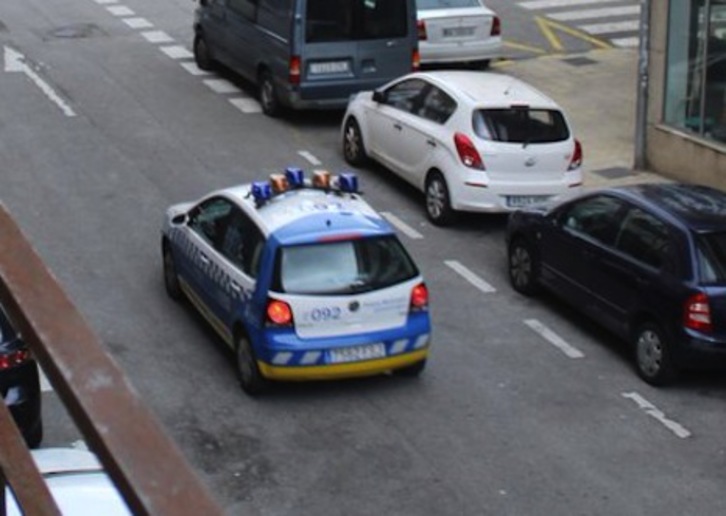 La Policía Municipal califica de «altísimo» el cumplimiento de las limitaciones de tránsito de personas. (POLICÍA MUNICIPAL DE IRUÑEA)