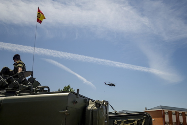 Militares en Araka. (Jaizki FONTANEDA/FOKU)