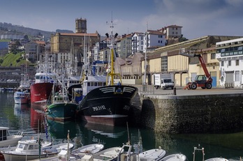 Getariako portua, antxoaren kanpaina etetea erabaki ostean. (Jon URBE / FOKU)