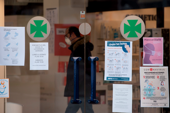 Foto de archivo de una farmacia. (Iñigo URIZ/FOKU).