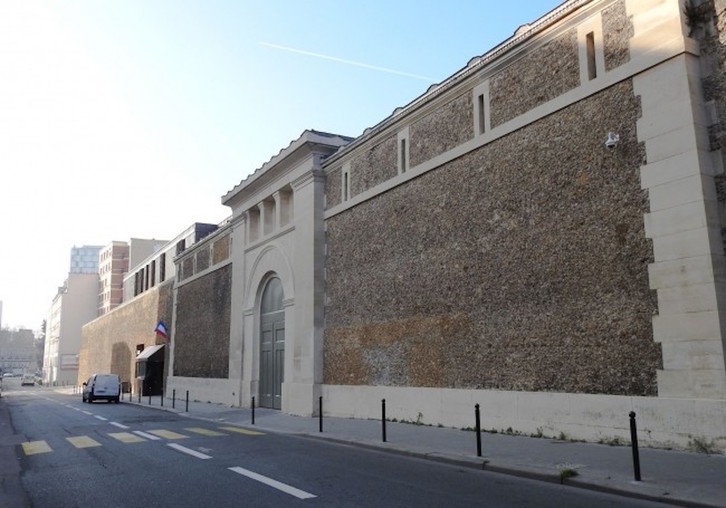 Prisión parisina de La Santé, en que se encuentra Josu Urrutikoetxea. (Naiz)