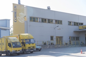 Edificio de Correos en Donostia. (Andoni CANELLADA/FOKU)