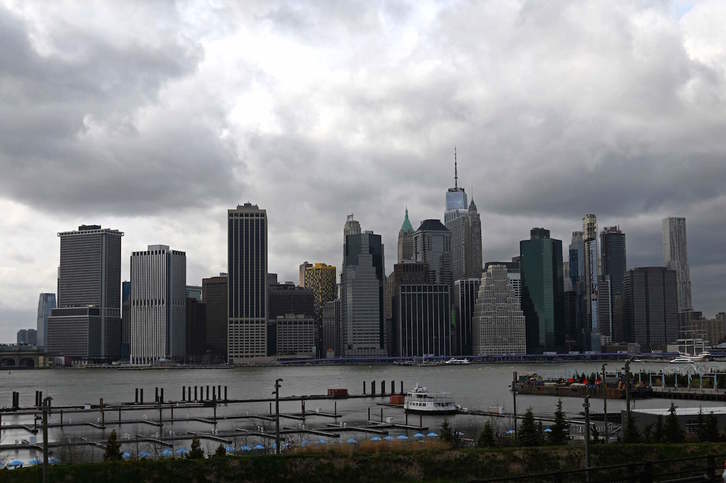 Manhattan ansía recuperar su frenética actividad (Angela WEISS/AFP)