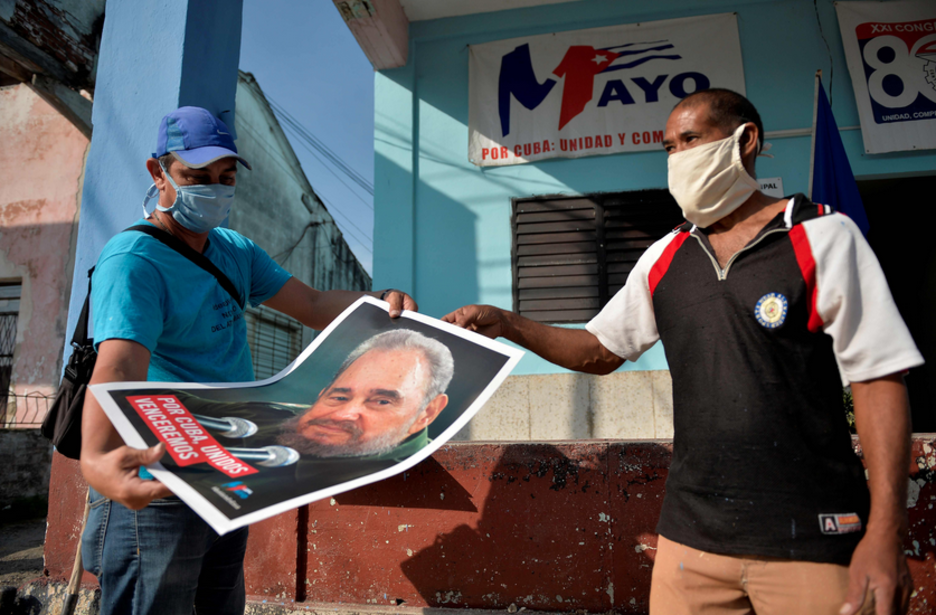 Maiatzaren Lehena Kubako San Jose hirian. (Yamil LAGE / AFP). 