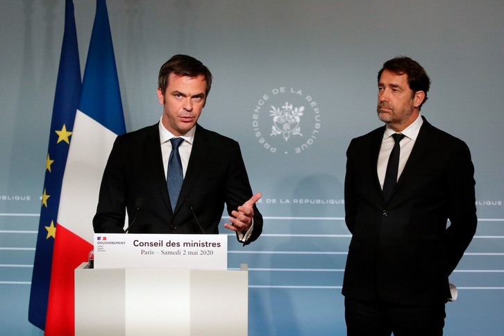 El ministro de Sanidad francés Olivier Verán pide que sus compatriotas afronten la desescalada con precaución. (Francois MORI /AFP PHOTO)