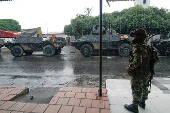 Los problemas entre Venezuela y Colombia vuelven a tener un episodio armado. (Schneyder MENDOZA / AFP PHOTO)