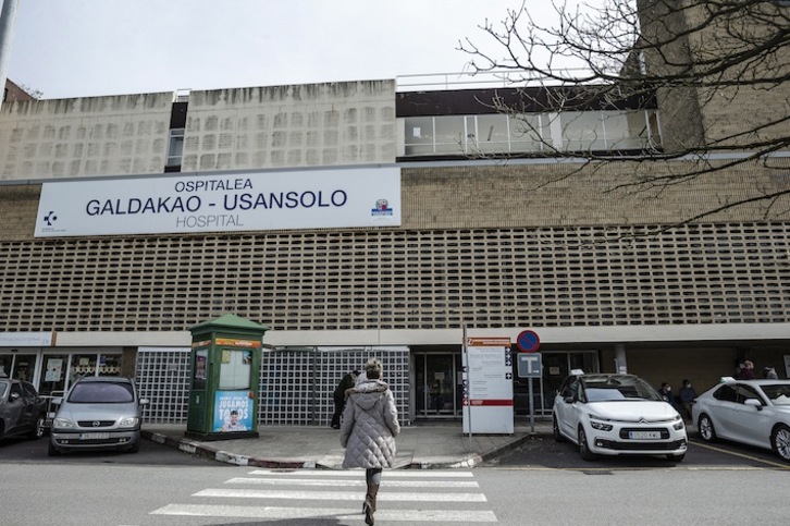 Hospital de Galdakao. (Aritz LOIOLA/FOKU)