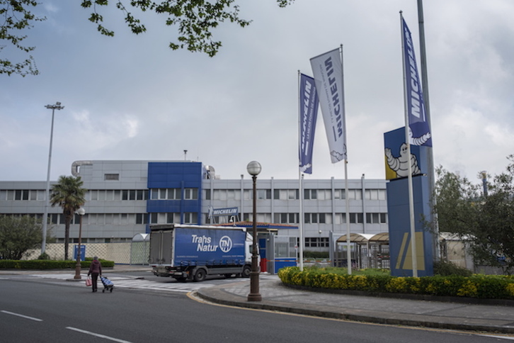 Planta de Michelin en Lasarte-Oria. (Jon URBE/FOKU)