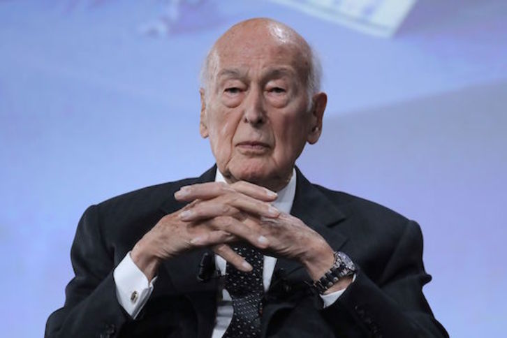 El expresidente francés Valery Giscard d'Estaing. (Jacques DEMARTHON / AFP)