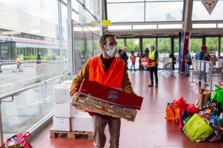 La Caravane de Solidarité trabaja a favor de las personas afectadas por la crisis en Ginebra, Suiza. (Caravane de Solidarité - Genève)