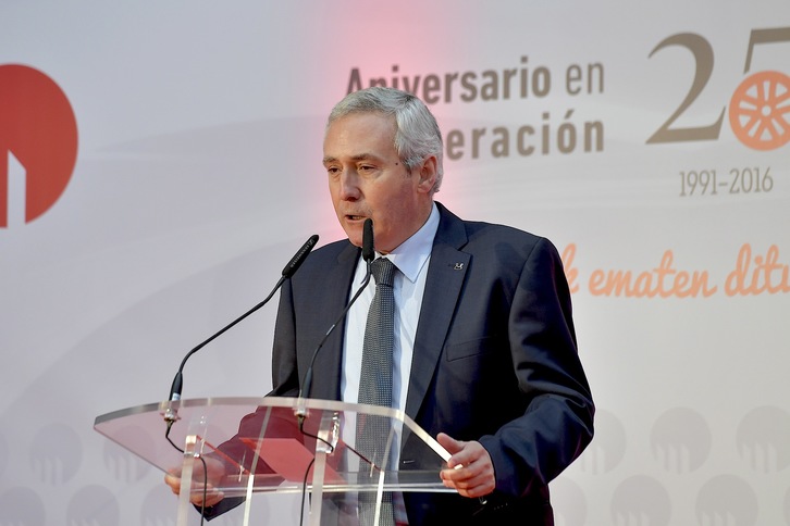 Iñigo Ucín, máximo responsable de Corporación Mondragón.