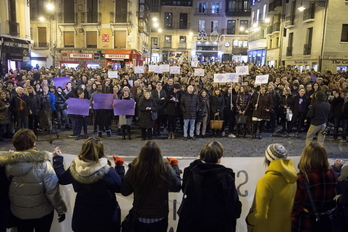 Movilización feminista en Iruñea (Iñigo URIZ/FOKU)