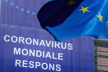 La Unión Europea empieza a responder a las consecuencias económicas de la crisis sanitaria. (Kenzo TRIBOUILLARD/AFP)