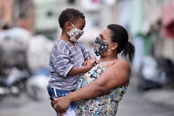 Brasil ha registrado un importante incremento de los efectos del coronavirus. (Douglas MAGNO/AFP)