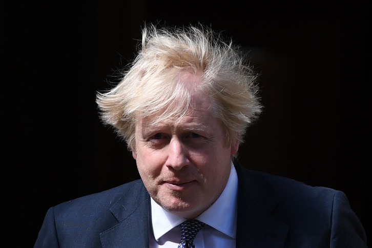 Boris Johnson está lidiando con el descontento de su pueblo al igual que con la pandemia de la COVID-19. (Daniel LEAL-OLIVAS / AFP PHOTO)