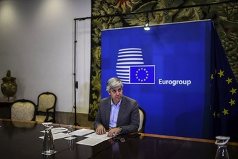 Mario Cenetno, presidente del Eurogrupo. (CE).