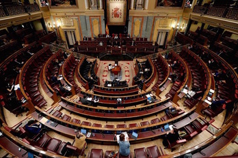 Sesión plenaria del Congreso de los diputados. (J.J.GUILLÉN/AFP)