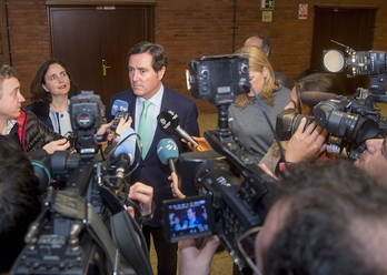 Antonio Garamendi, secretario general de la CEOE. (Luis JAUREGIALTZO | FOKU)