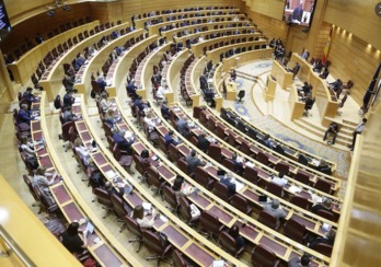 Pleno del Senado en Madrid. (@Senadoesp)