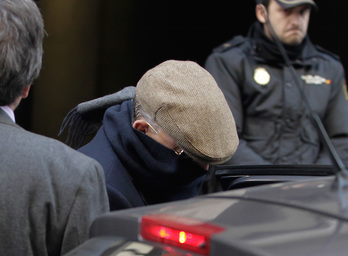 Antonio González Pacheco, ‘Billy el Niño’, a las puertas de la Audiencia Nacional. (J. DANAE/FOKU)