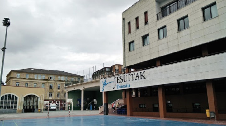 El colegio donostiarra, situado entre Gros y Ategorrieta.