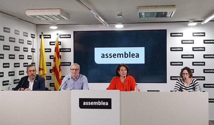 Los nuevos cargos orgánicos de la ANC. (@assemblea)