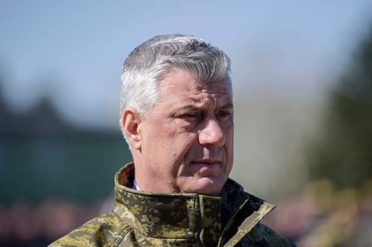 El presidente de Kosovo, Hashim Thaçi. (Armend NIMANI/AFP)