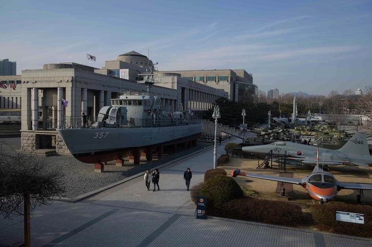 Museo de la guerra en Seúl. (Ed JONES-AFP)