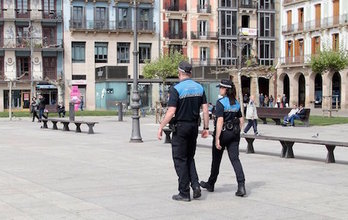 El 6 de julio habrá 14 controles de acceso en zonas de Alde Zaharra de Iruñea. (AYUNTAMIENTO DE IRUÑEA)