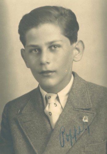 Jiří Popper, Auschwitzen hil zuten gazte judua. (@AUSCHWITZMUSEUM)
