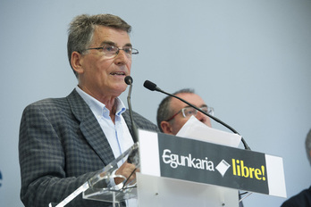 Joan Mari Torrealdai, 2014ko ekainean. (Jon URBE/FOKU) 