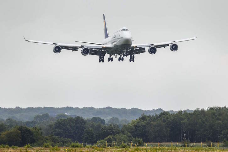 Lufthansa ha protestado contra esas cuotas. (Vincent JANNINK / AFP)